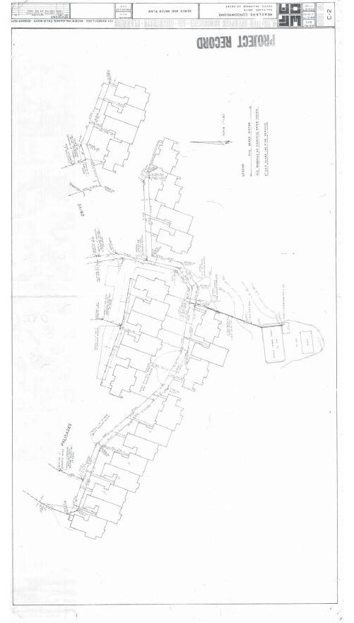 Site plan drawing