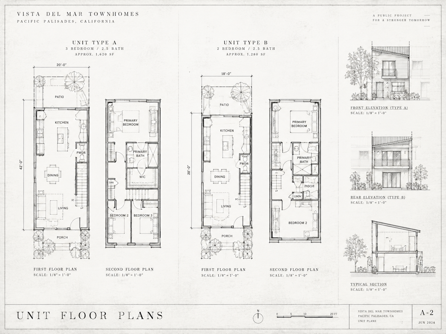Vista Del Mar unit floor plans